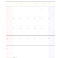 4월 April 20010달력 4월 April 20010달력
